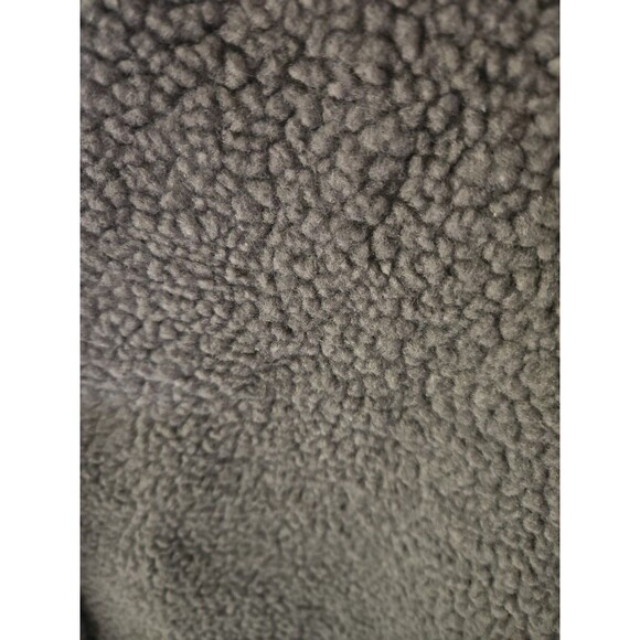 Easy essentials woman's long line cozy button coat gray - Picture 4 of 5